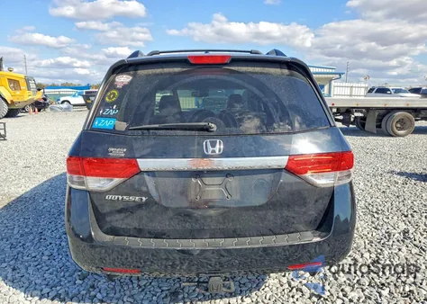 2015 Honda Odyssey Exl z USA, uszkodzony, nr VIN 5FNRL5H66FB018064